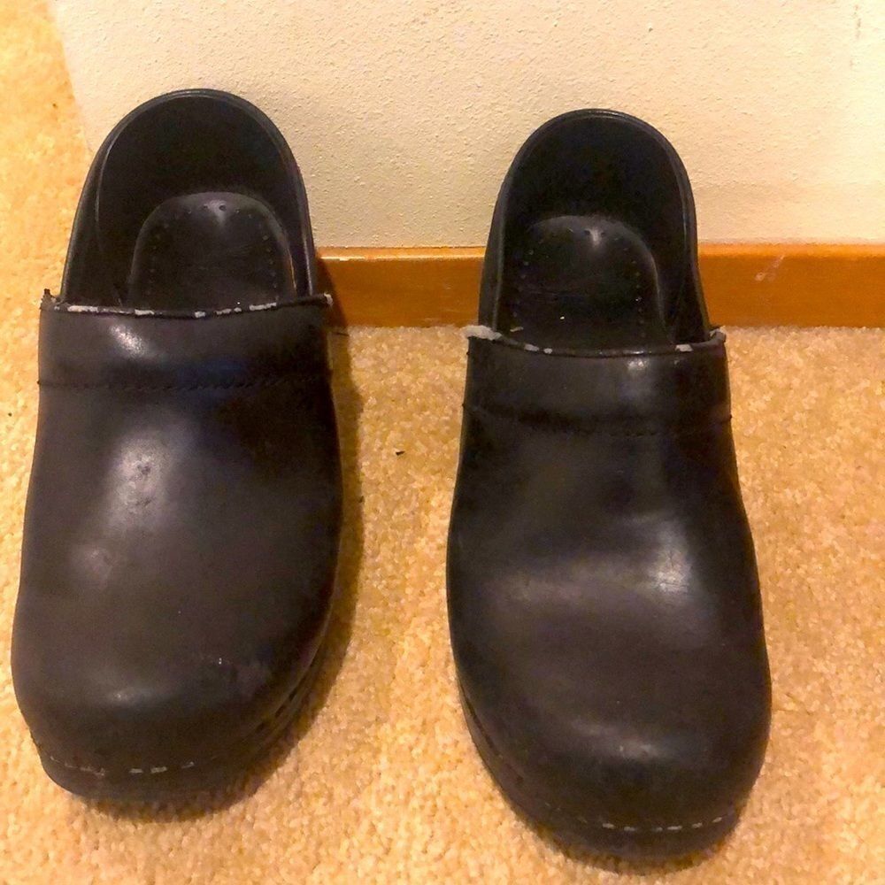 DANSKO black clogs